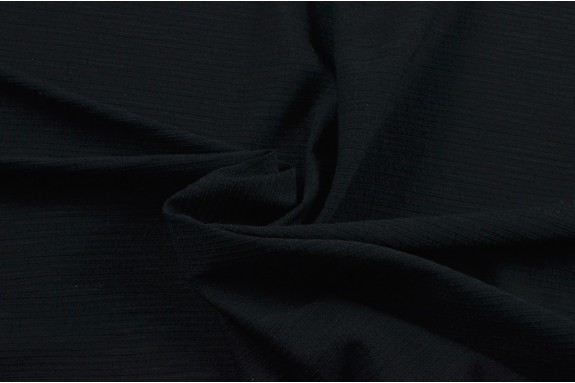 Jersey structuré noir
