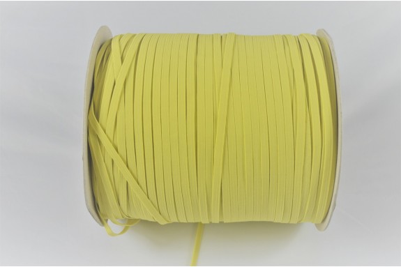 Elastique 5 mm jaune