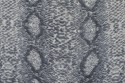 Voile motif serpent gris