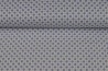 Coton petit motif géométrique bleu