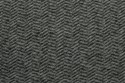 Lainage chevron noir et gris