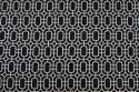 Coton melangé noir et blanc