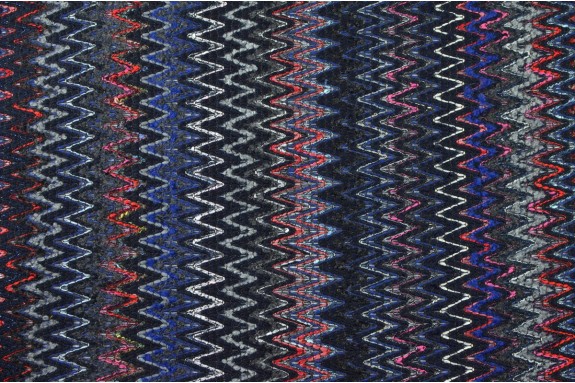 Style Missoni bleu