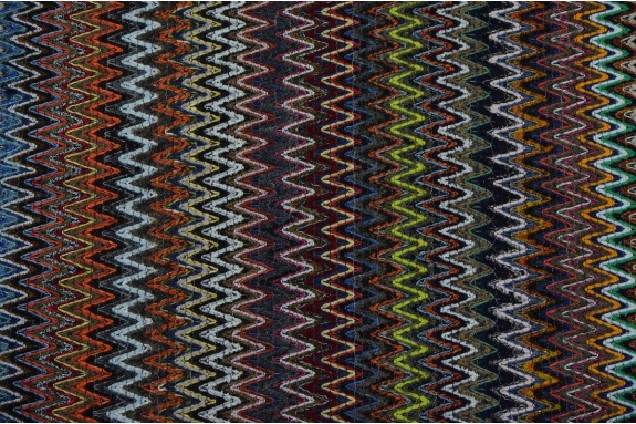 Lainage style Missoni kaki