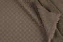 Damassé stretch beige doré