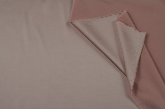 Satin stretch rose poudré
