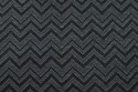 Tricot à chevrons gris et noirs