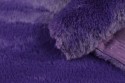 Fausse fourrure violette