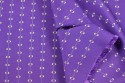 Viscose imprimée violette