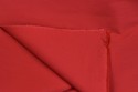 Popeline stretch rouge