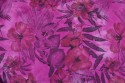 Batik grand fleuri rose