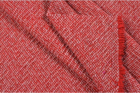 Tweed Italien rouge