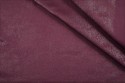 Maille jersey aspect cuir bordeaux