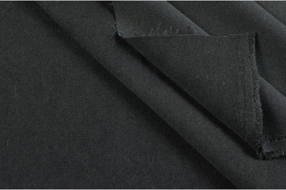 Velours stretch noir